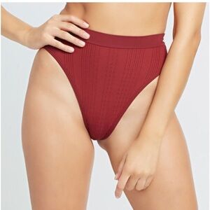 LSpace French Cut Swim Briefs Size L